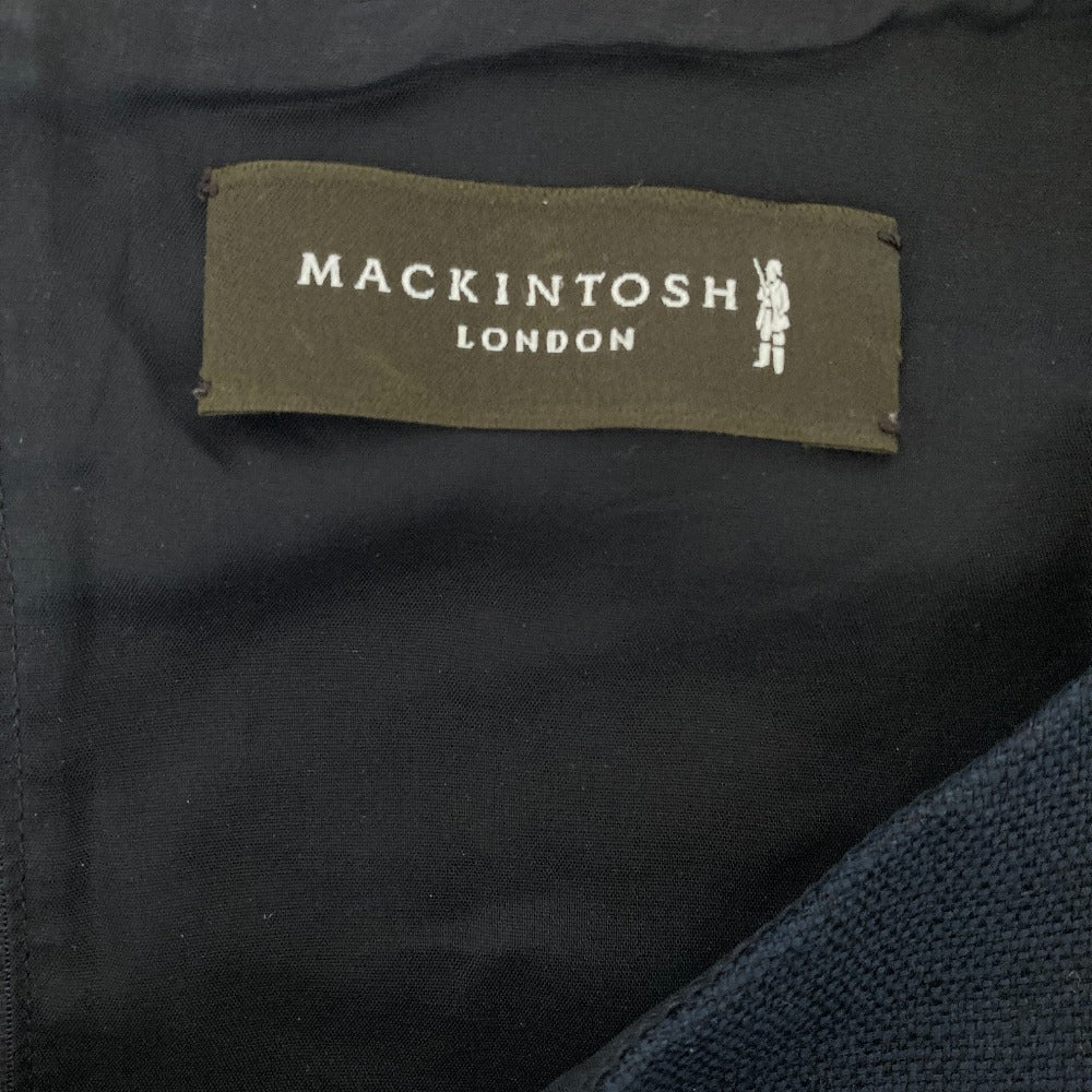 マッキントッシュ リネンブレンドワンピース