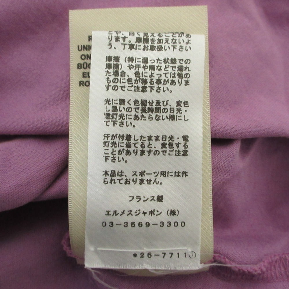 エルメス 刺繍ポケット コットンTシャツ