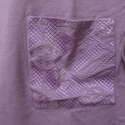 エルメス 刺繍ポケット コットンTシャツ