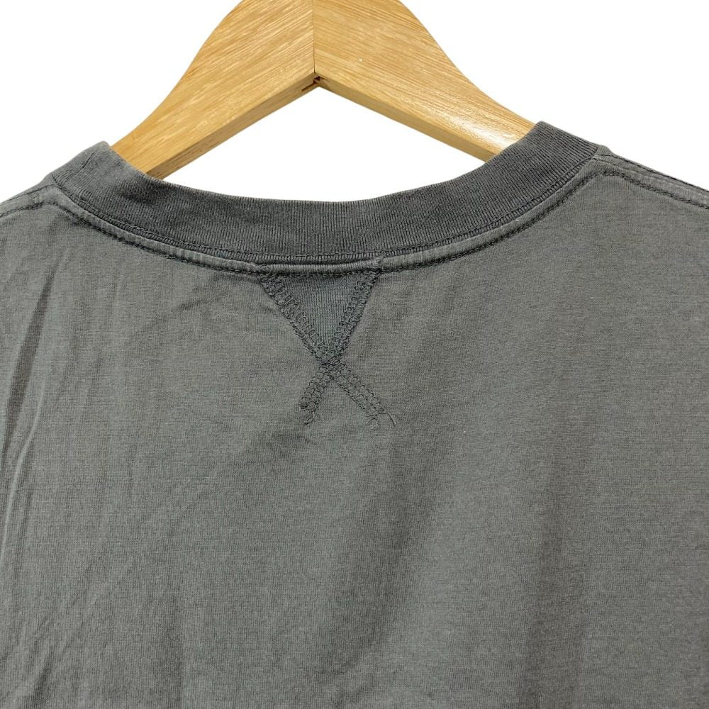 ブラミンク コットン刺繍ノースリーブTシャツ