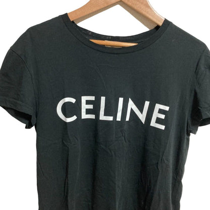 セリーヌ ロゴプリント コットンTシャツ