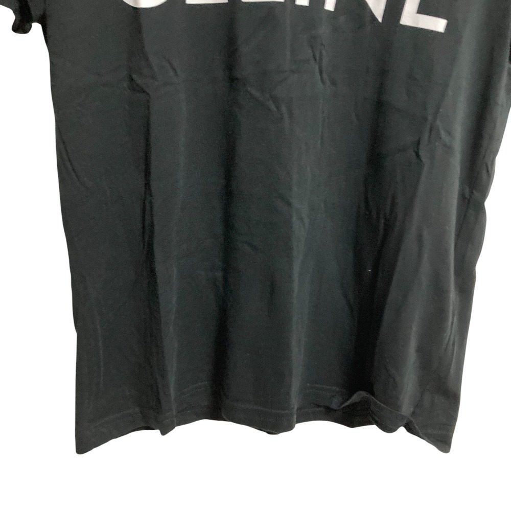 セリーヌ ロゴプリント コットンTシャツ