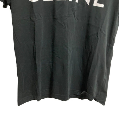 セリーヌ ロゴプリント コットンTシャツ