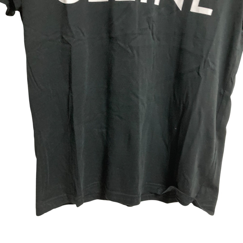 セリーヌ ロゴプリント コットンTシャツ