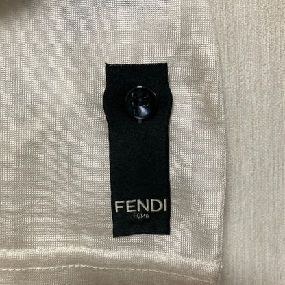 フェンディ LOGO SILK 半袖Tシャツ シルクTシャツ