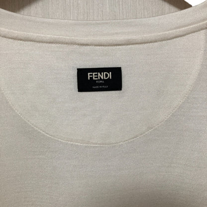 フェンディ LOGO SILK 半袖Tシャツ シルクTシャツ