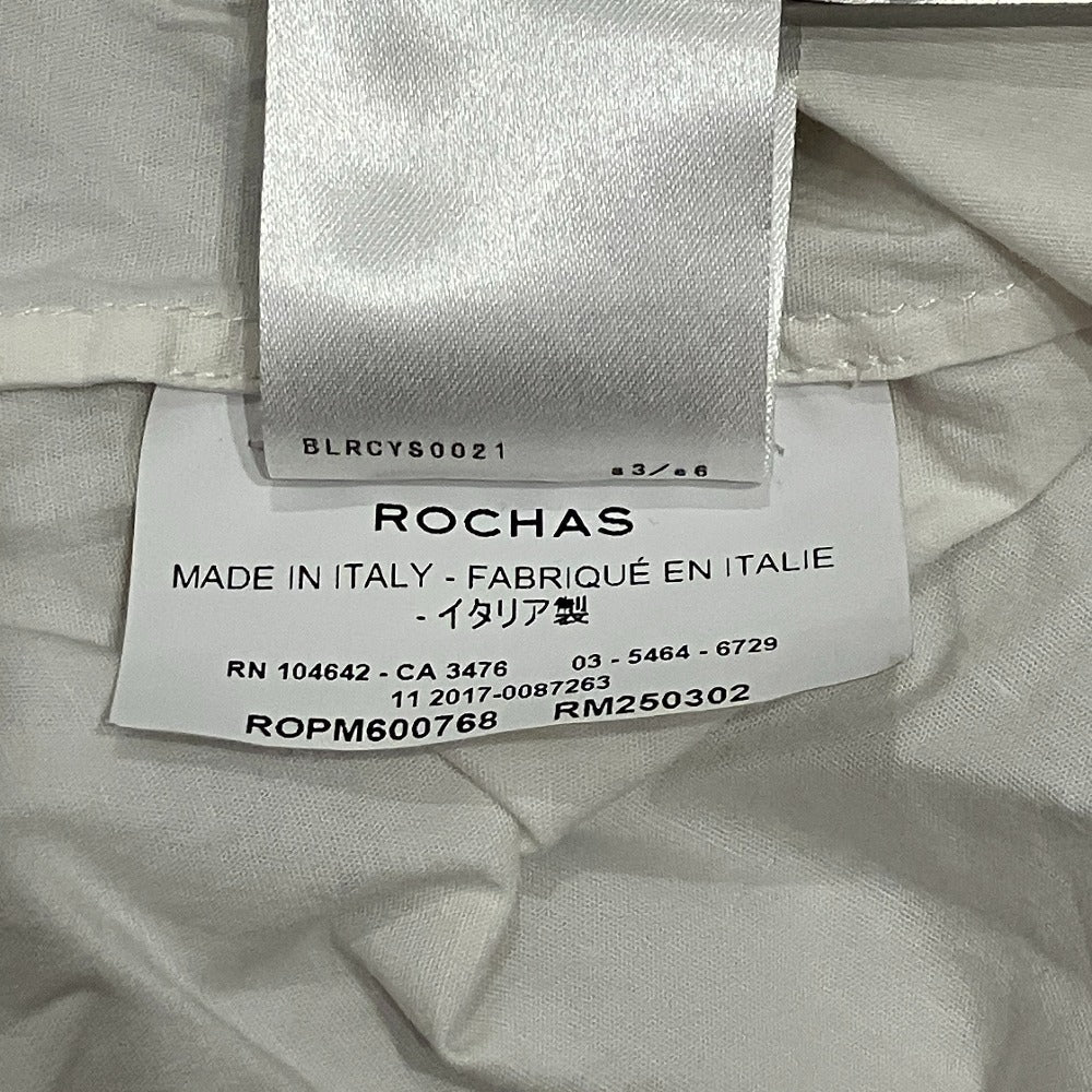ロシャス 刺繍半袖シャツ