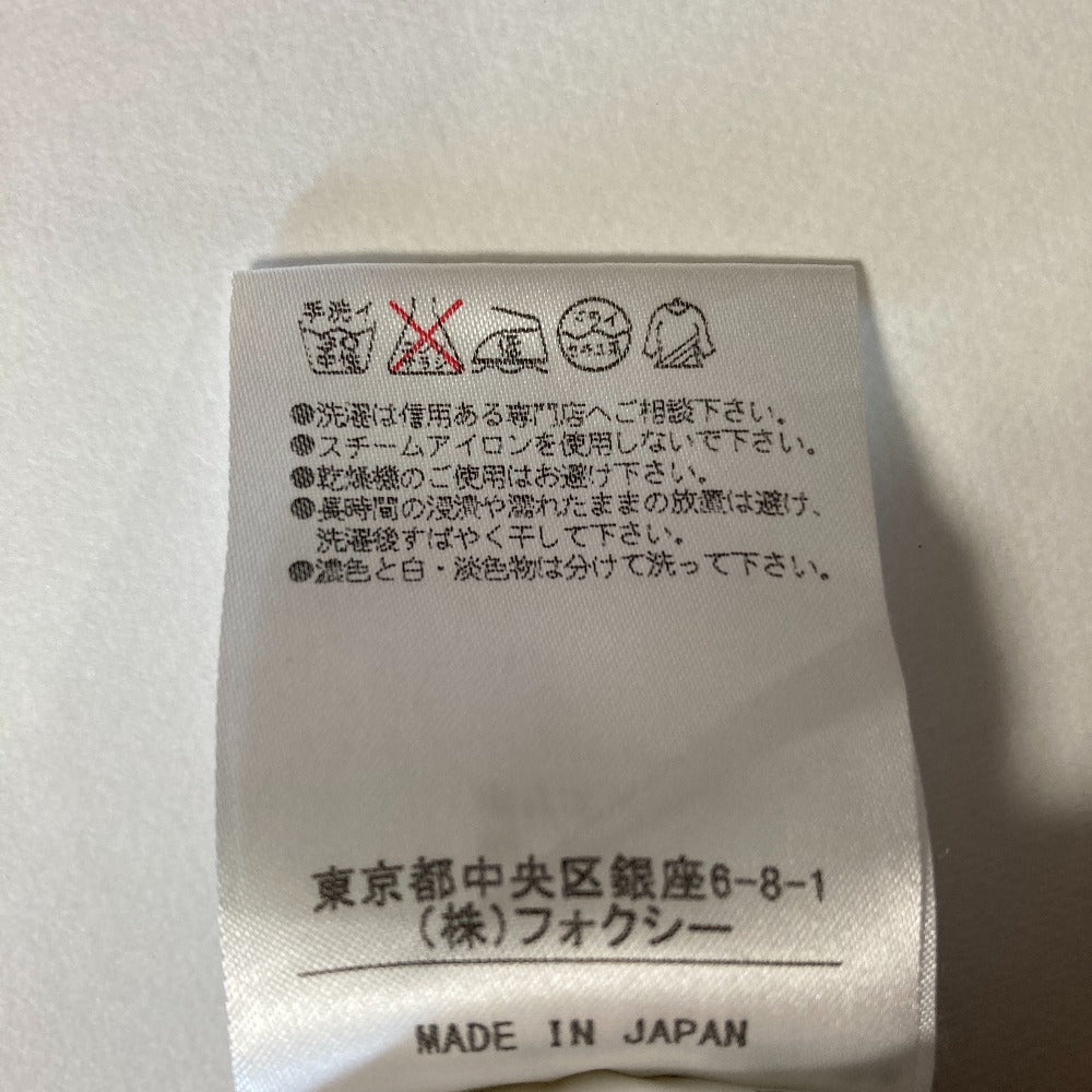 フォクシーニューヨーク ガーリーポロワンピース