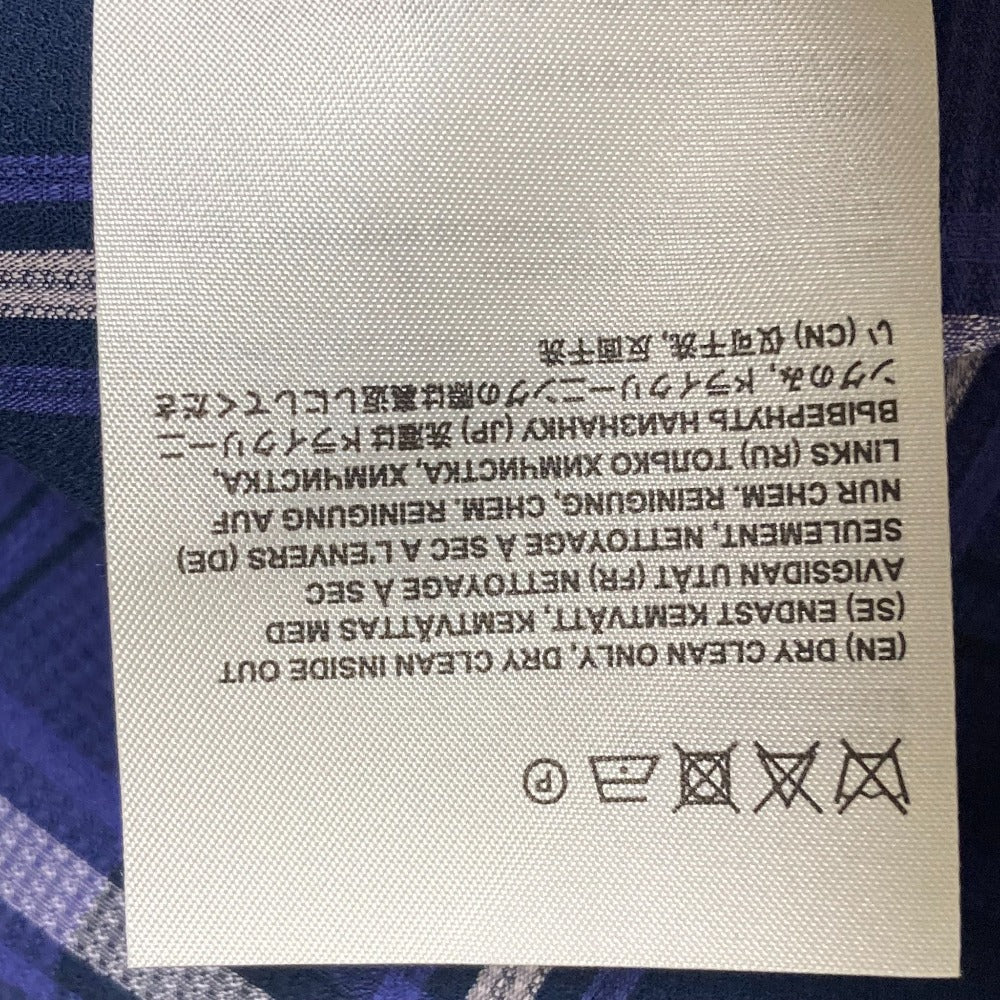 アクネストゥディオズ チェック半袖シャツ