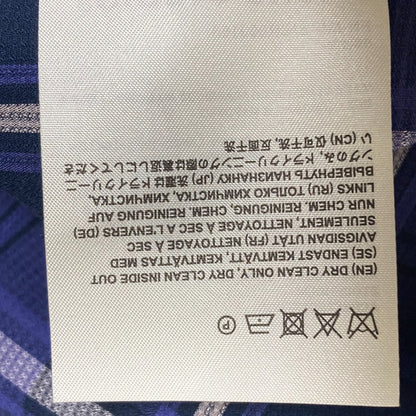 アクネストゥディオズ チェック半袖シャツ