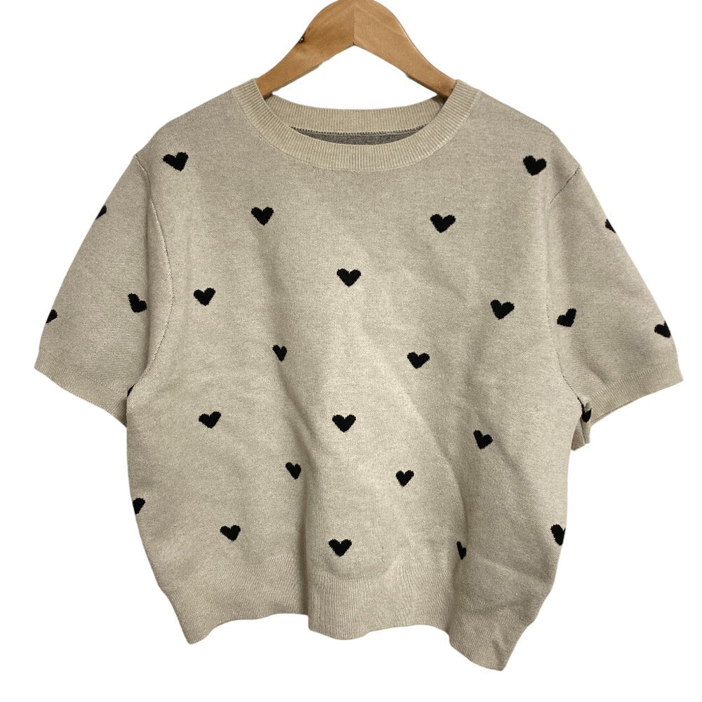 バースデーバッシュ HEART DOT ニットトップス