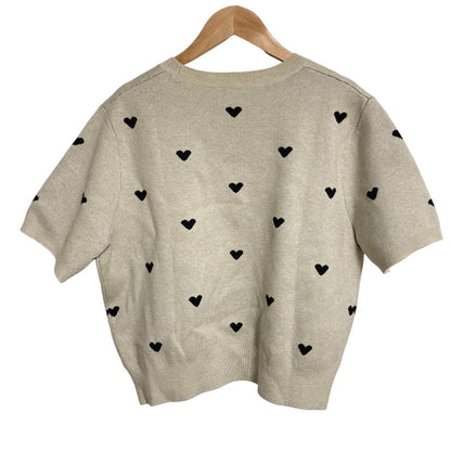 バースデーバッシュ HEART DOT ニットトップス