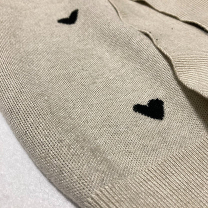バースデーバッシュ HEART DOT ニットトップス