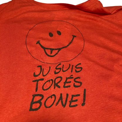 マンサール スマイル コットンTシャツ