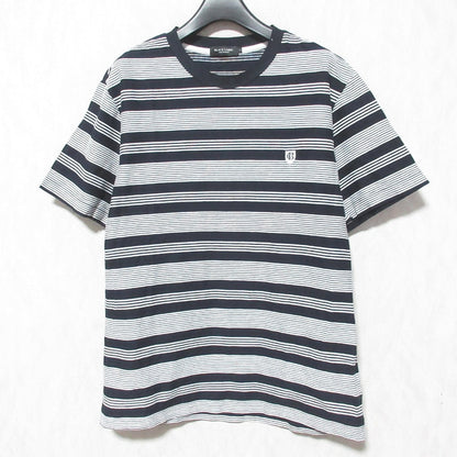 ブラックレーベルクレストブリッジ ボーダーコットンTシャツ