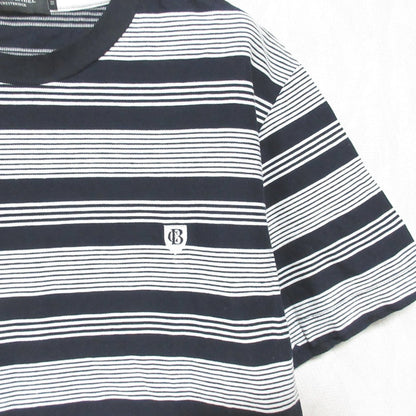ブラックレーベルクレストブリッジ ボーダーコットンTシャツ