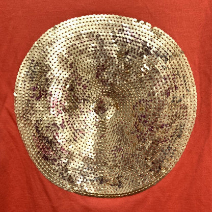 ヴィヴィアンタム スパンコールデザインシャーリング半袖Tシャツ
