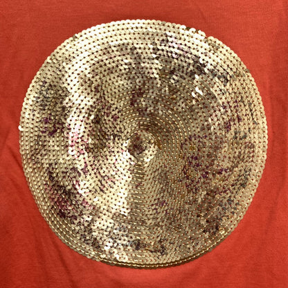 ヴィヴィアンタム スパンコールデザインシャーリング半袖Tシャツ