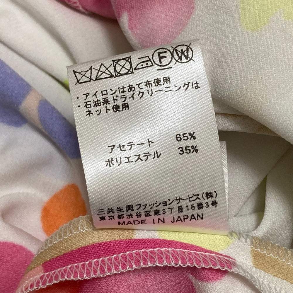 レオナール カンカンストレッチ ワンピース
