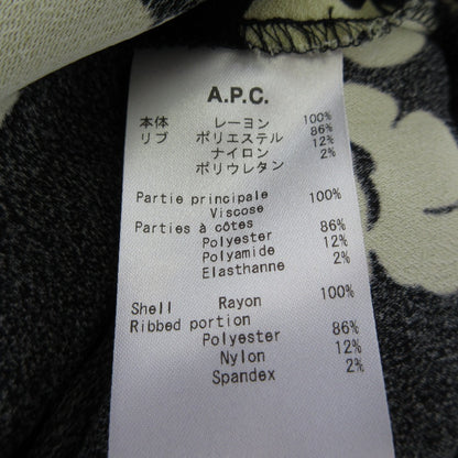 アーペーセー フラワークレープスカート