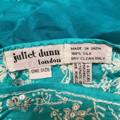 ジュリエットダン 刺繍シルクワンピース