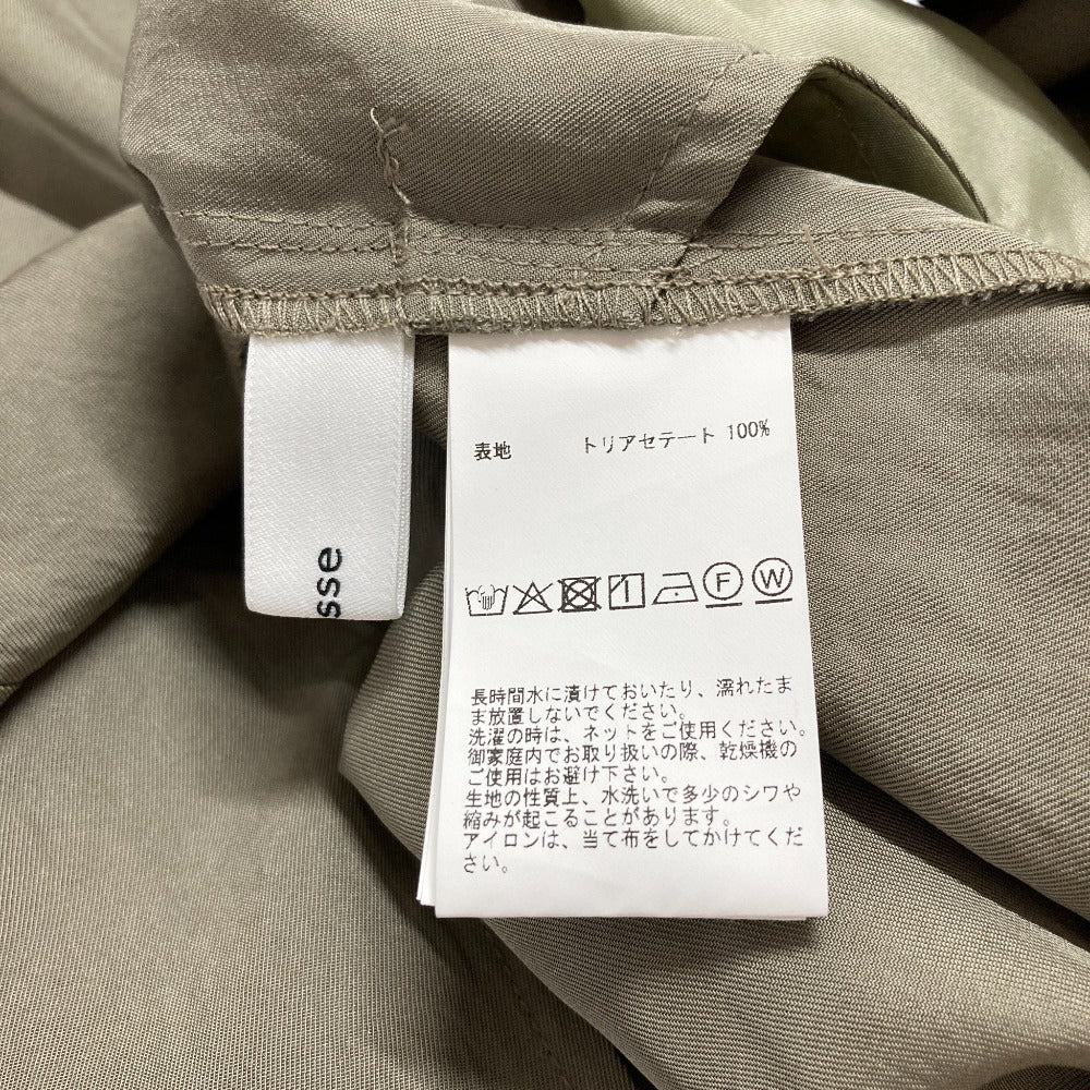 リエス バックギャザー ワンピース ロングドレス