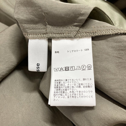 リエス バックギャザー ワンピース ロングドレス