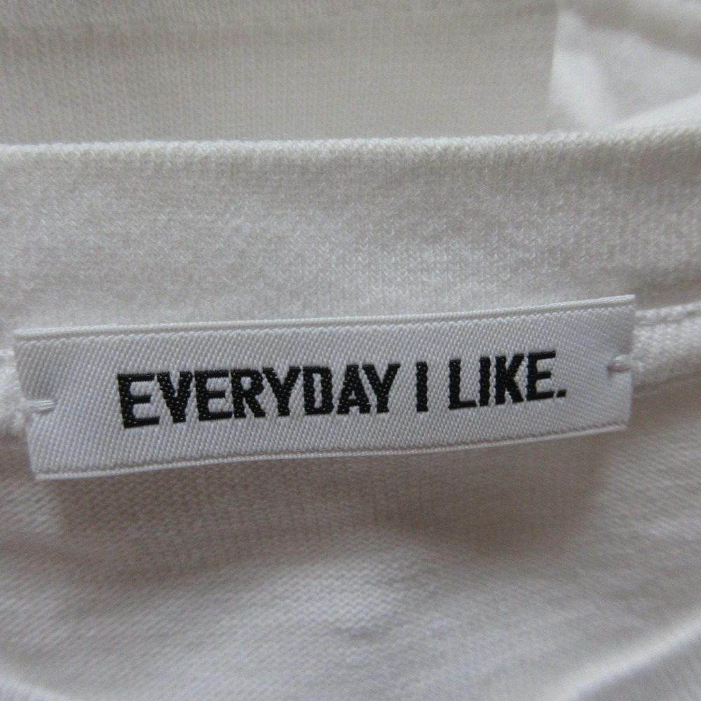 エブリデイアイライク クロップド コットンTシャツ
