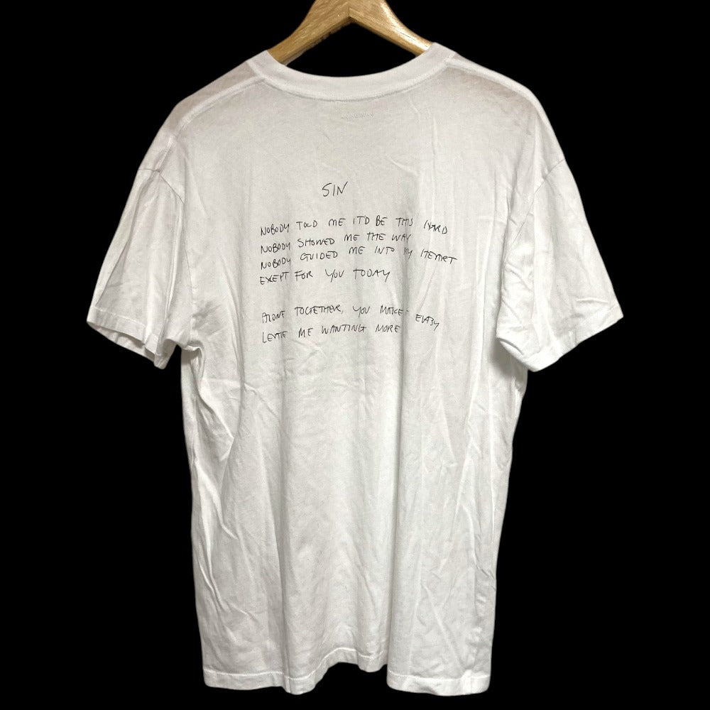 アニンビン WALKER TEE LYRICS Tシャツ