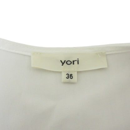 yori ダブルクロスフリルジレ ベスト