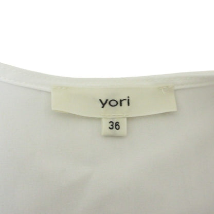 yori ダブルクロスフリルジレ ベスト