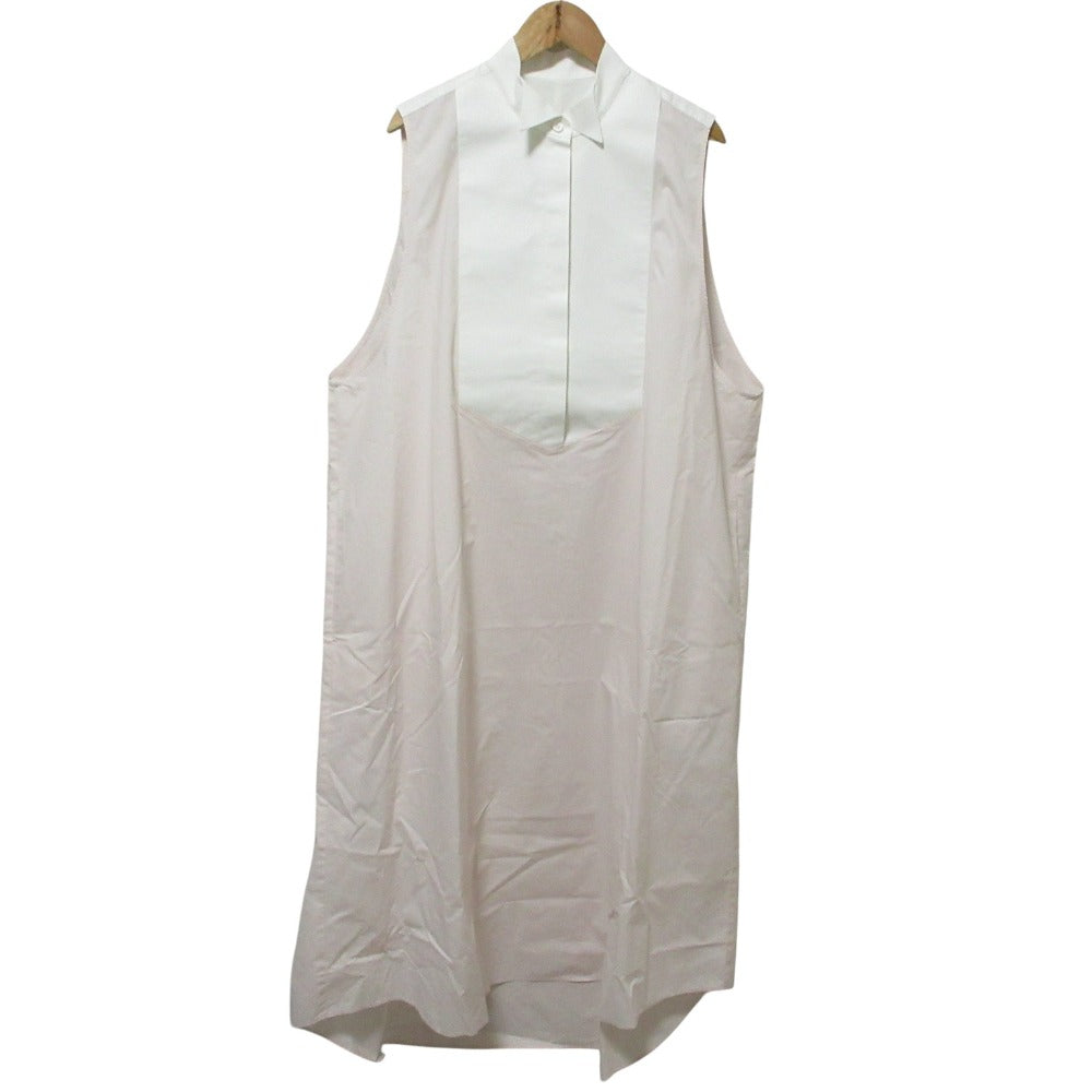 エムエムシックスメゾンマルジェラ PANELLED DRESS ロングシャツワンピース