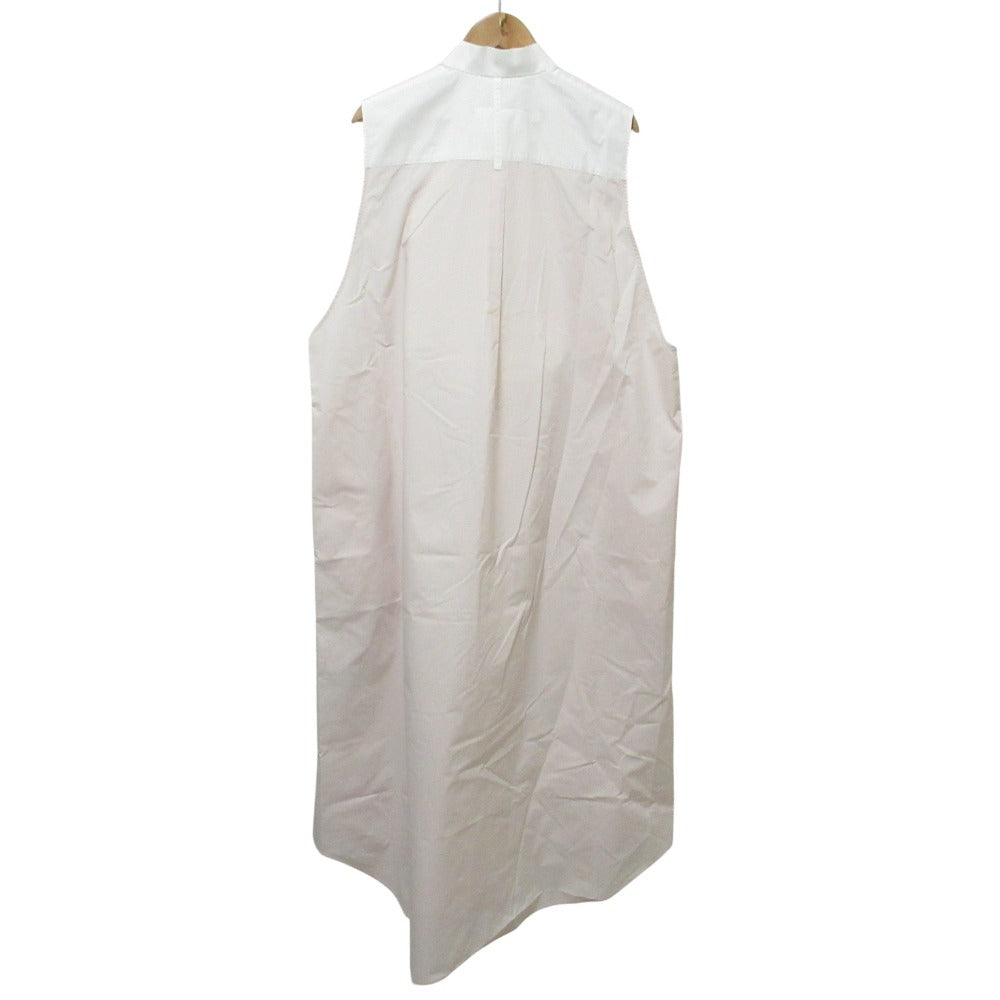 エムエムシックスメゾンマルジェラ PANELLED DRESS ロングシャツワンピース