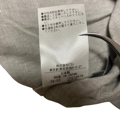 マーガレットハウエル YARN DYED LINENノースリーブロングワンピース