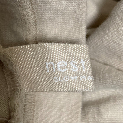 ネストローブ アップサイクルリノ 天然染め半袖Tシャツ