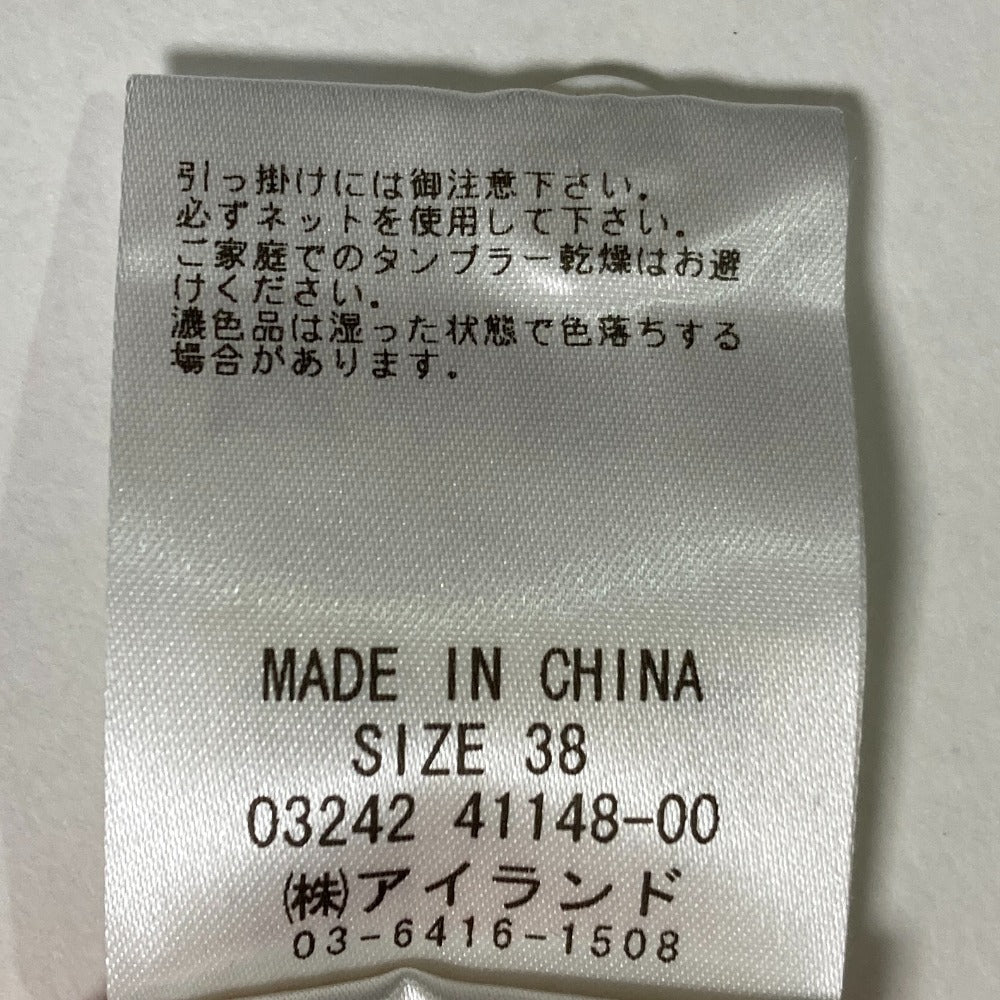 グレースコンチネンタル ギャザーシャツ コットン シャツ