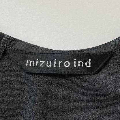 ミズイロインド ノースリーブフレアチュニックブラウス