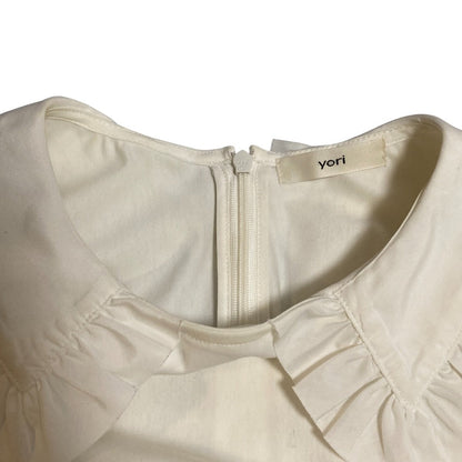 ヨリ ビッグフリルTシャツ ブラウス
