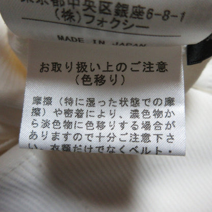 フォクシーニューヨーク 半袖カーディガン