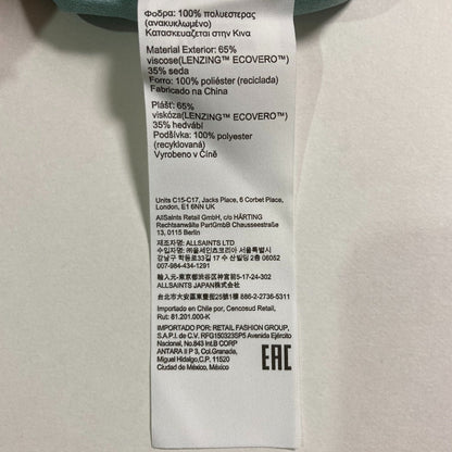 オールセインツ ETTA シルクブレンドドレス