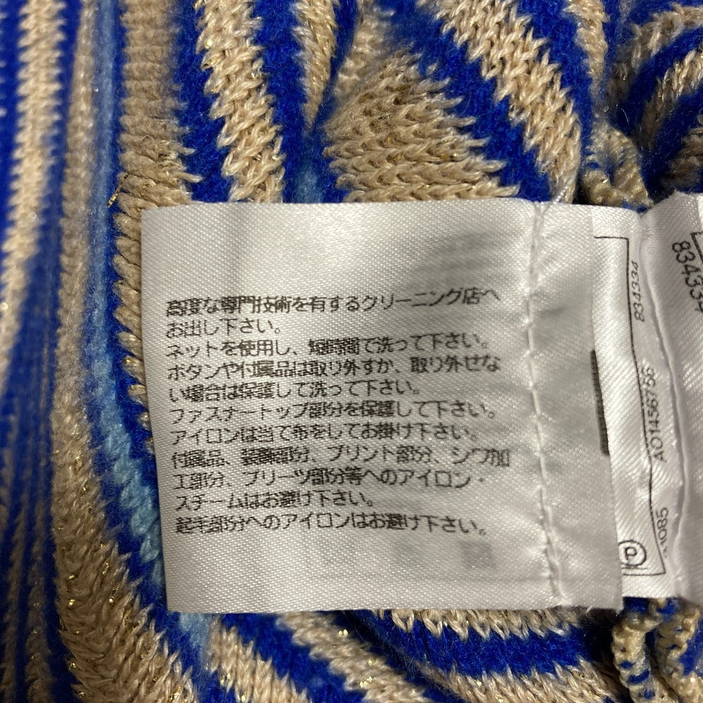 シャネル ココマーク ボーダー ラメニット