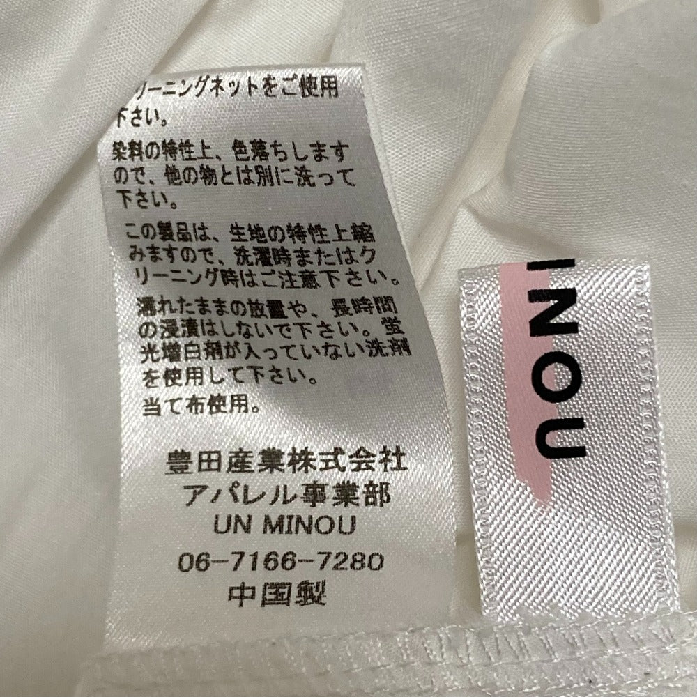 アンミヌ ギャザーティアードノースリーブシャツ