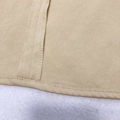 スピックアンドスパン ma couleurコラボ ヴィンテージサテンストレッチレイヤードパンツ