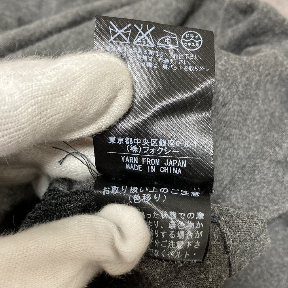 フォクシー Vネックニットワンピース