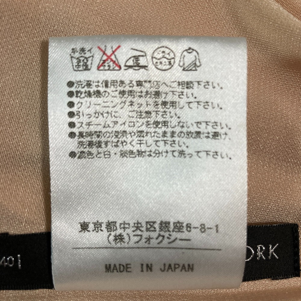 フォクシーニューヨーク フェアリー ノースリーブワンピース