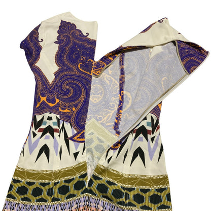 ETRO 幾何学柄ドレス