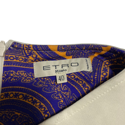 ETRO 幾何学柄ドレス