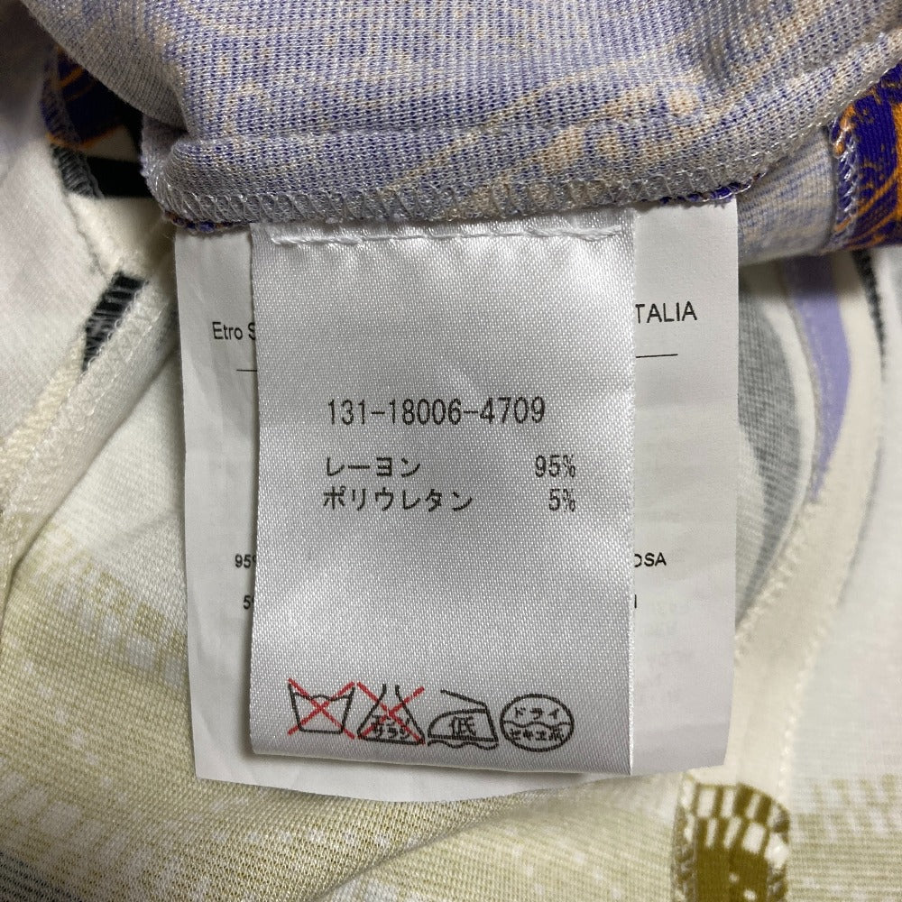 ETRO 幾何学柄ドレス
