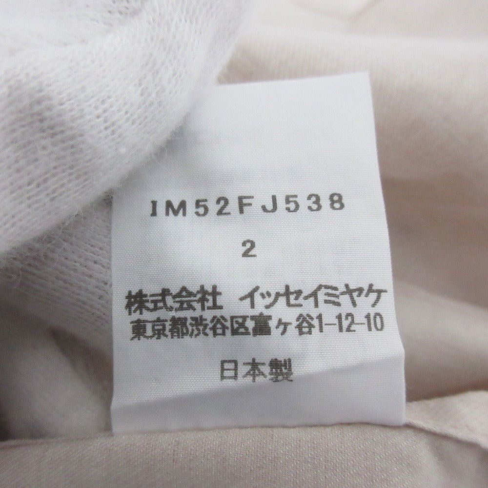 イッセイミヤケ ノースリーブブラウス
