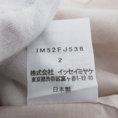 イッセイミヤケ ノースリーブブラウス